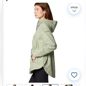 Columbia Women's Green Hooded Jacket